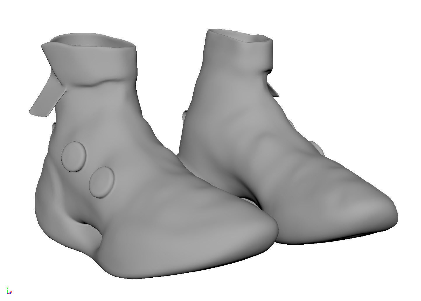 Cyberpunk fashion sneaker 13 Urban Techwear scifi future 3D model_7