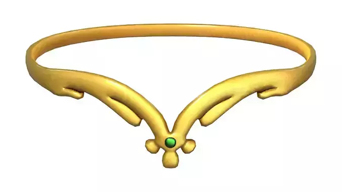 Medieval Fantasy Gold Tiara