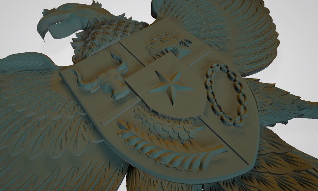 Garuda Indonesia 3D print model_2