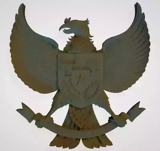 Garuda Indonesia 3D print model