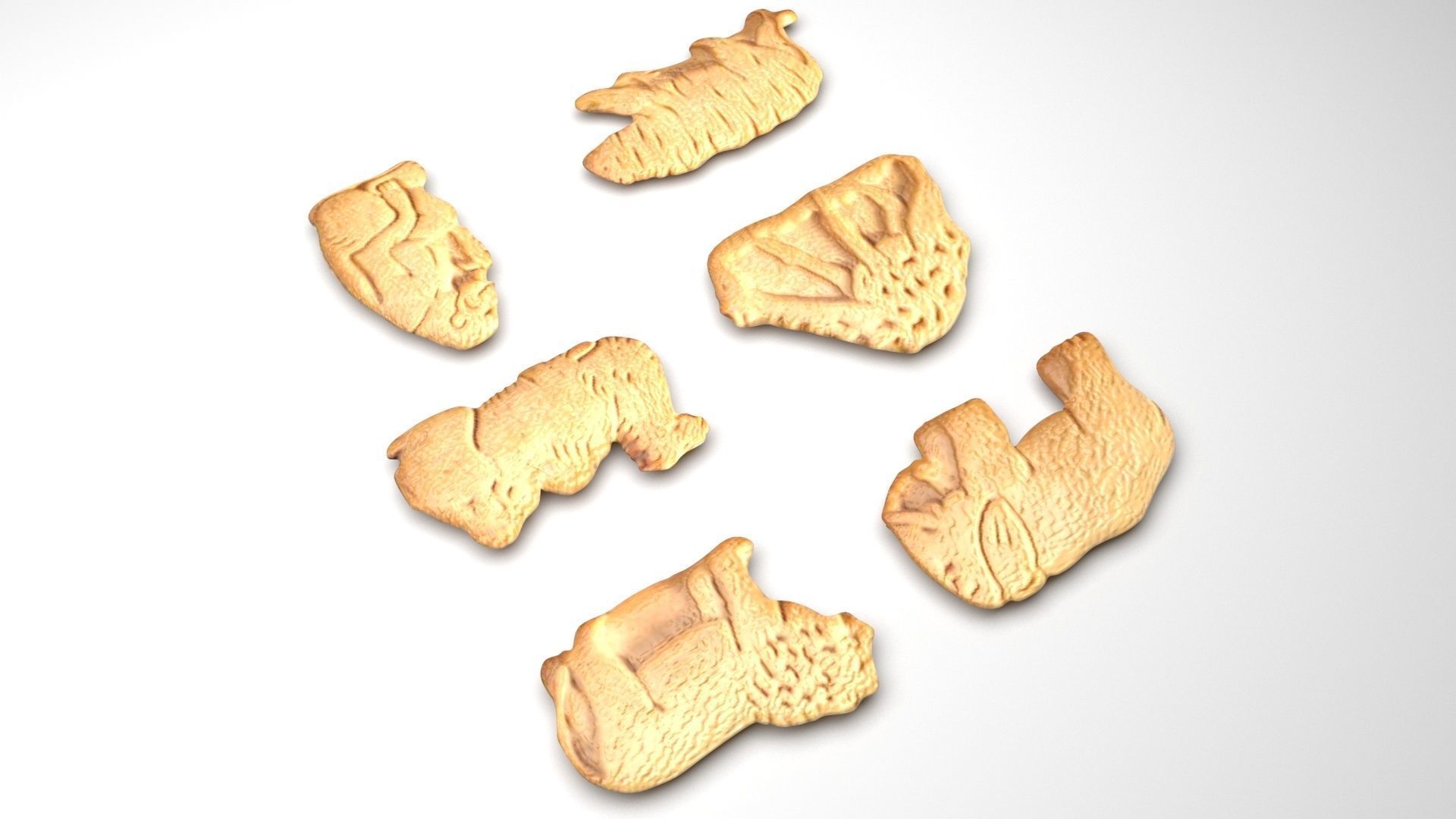 Animal Crackers 3D model_2