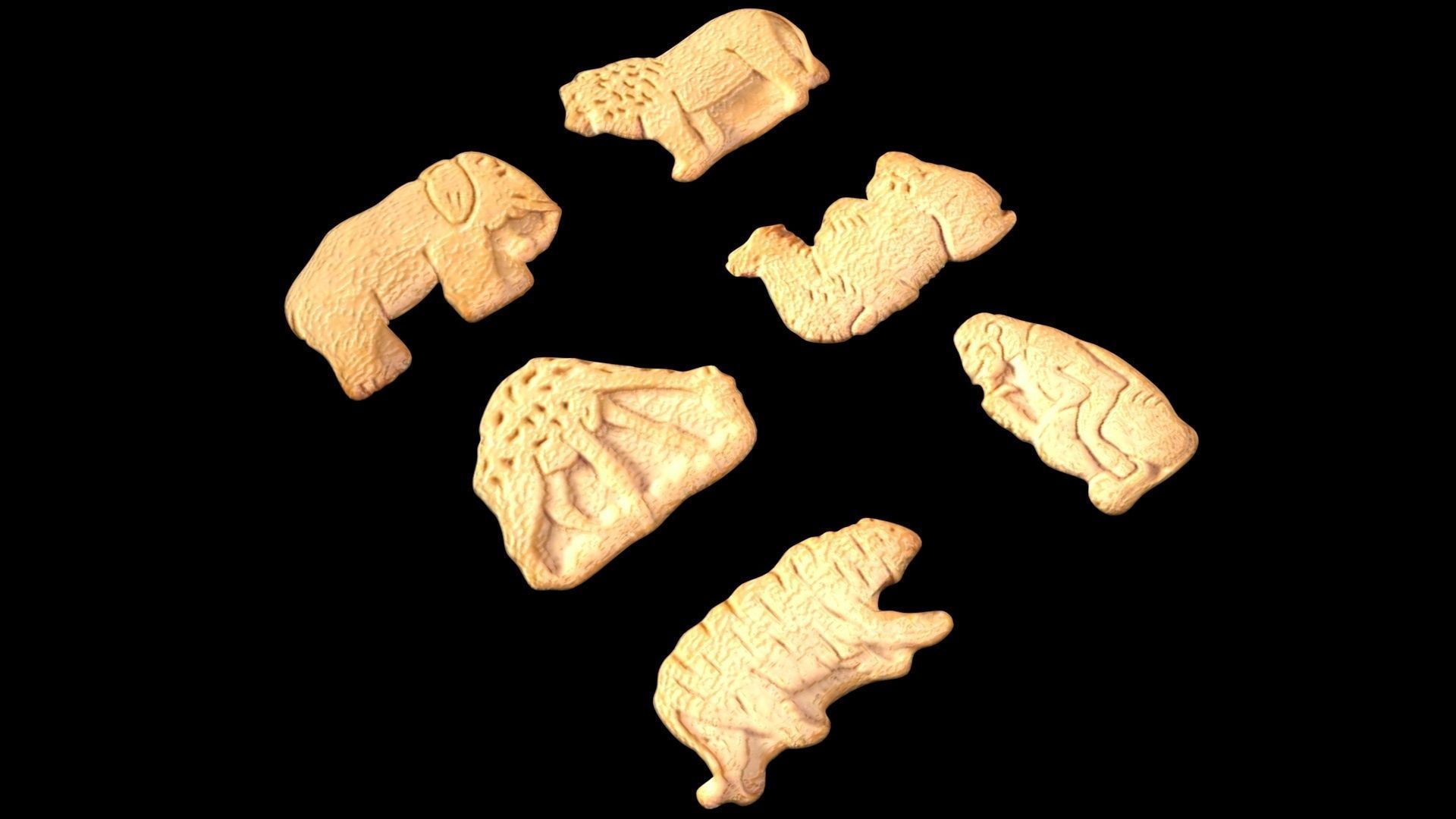 Animal Crackers 3D model_5