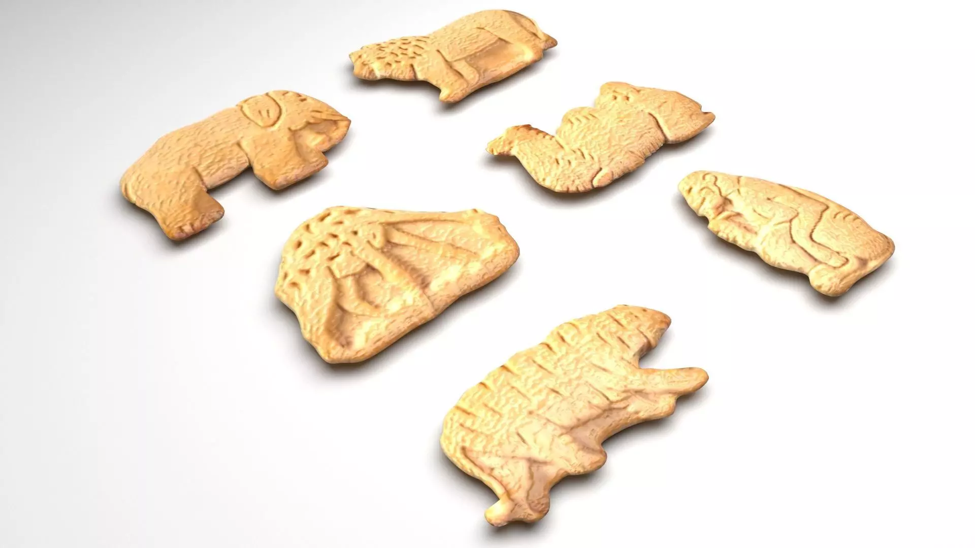Animal Crackers 3D model_0