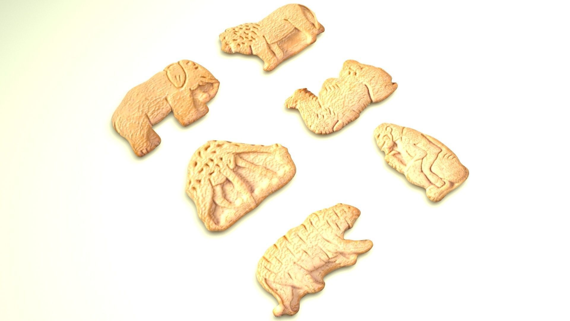 Animal Crackers 3D model_4