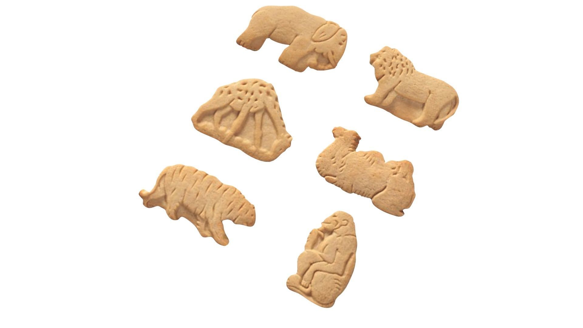 Animal Crackers 3D model_7