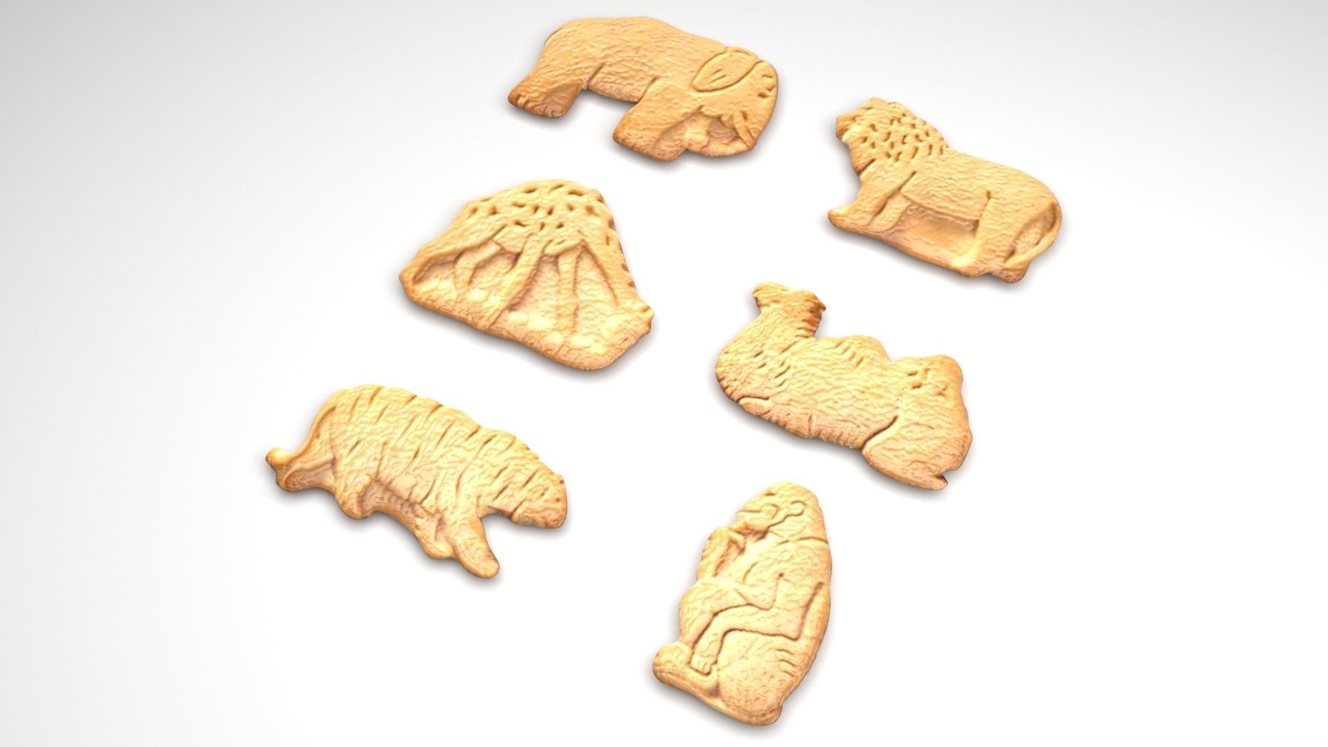 Animal Crackers 3D model_1