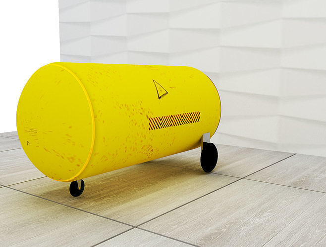 F40 Generator PBR 3D model