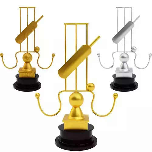 Cricket trophy cup award 3dmodel