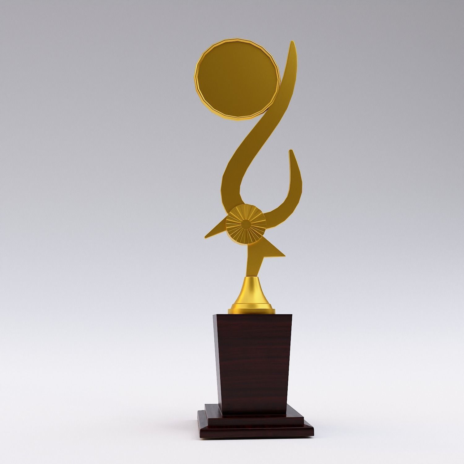 Trophy cup award 3dmodel 3D model_3