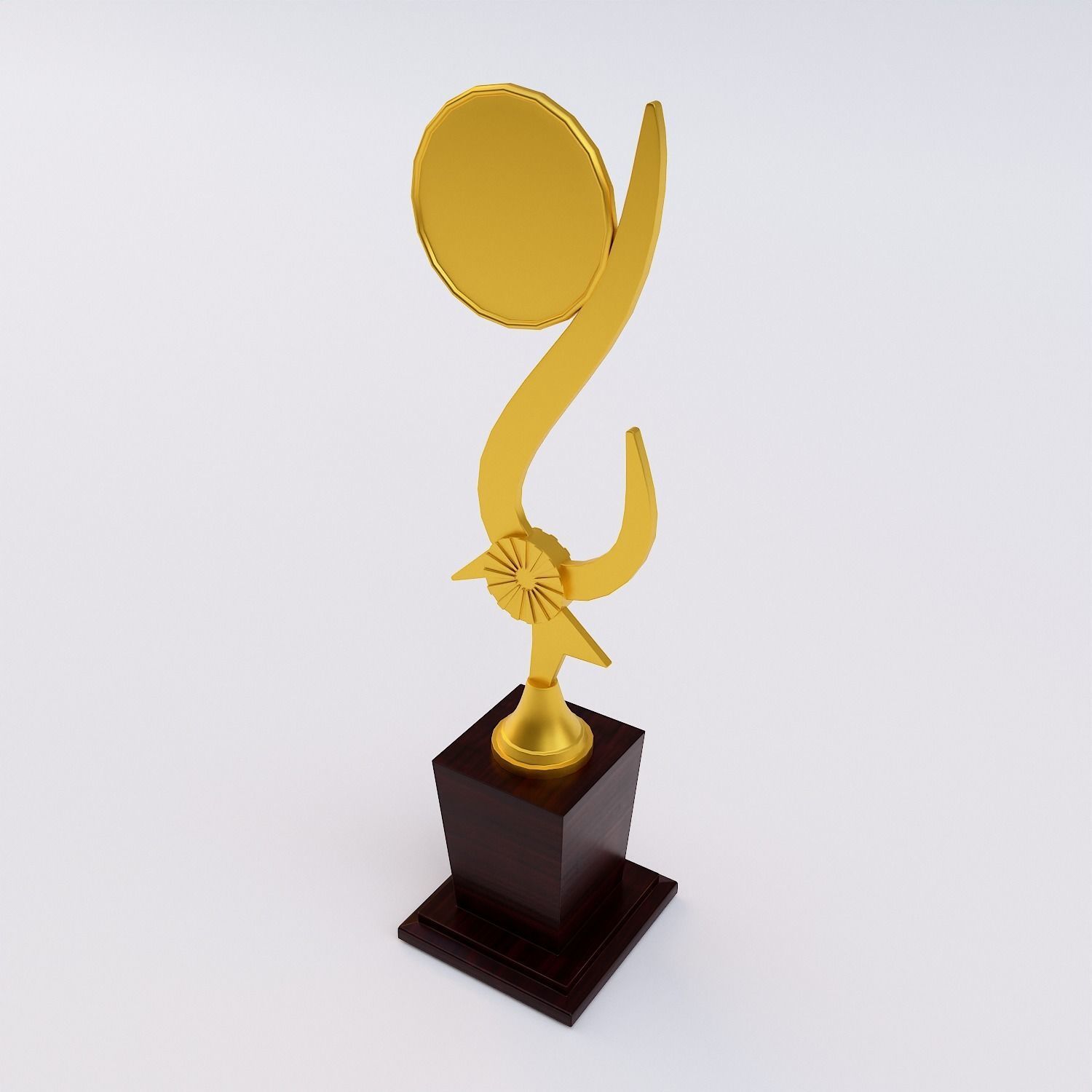 Trophy cup award 3dmodel 3D model_2
