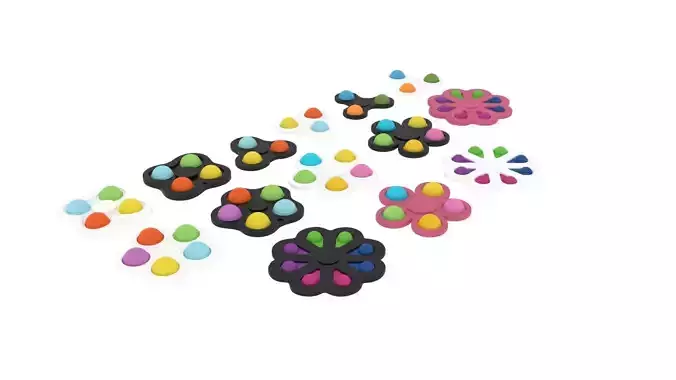 Spinner Simple Dimples Set