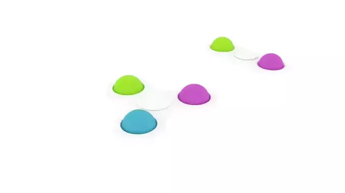 Spinner Simple Dimples Set