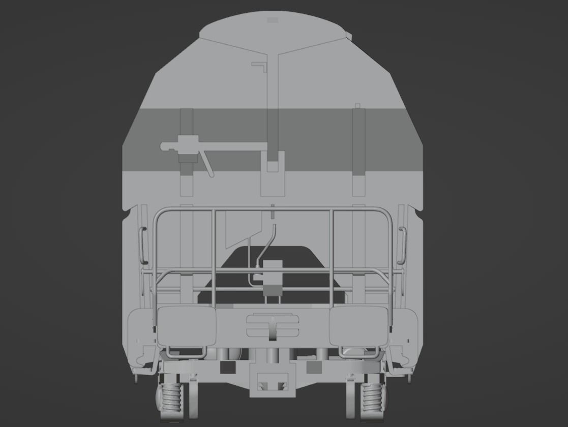 H0 1-87 scale Talns 970 freight car 3D model 3D printable | CGTrader