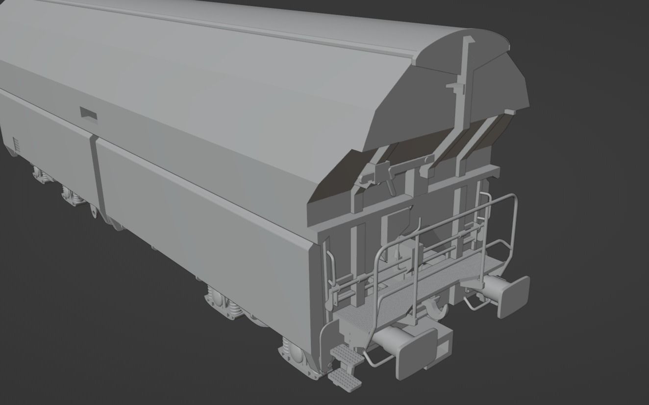 H0 1-87 scale Talns 970 freight car 3D model 3D printable | CGTrader
