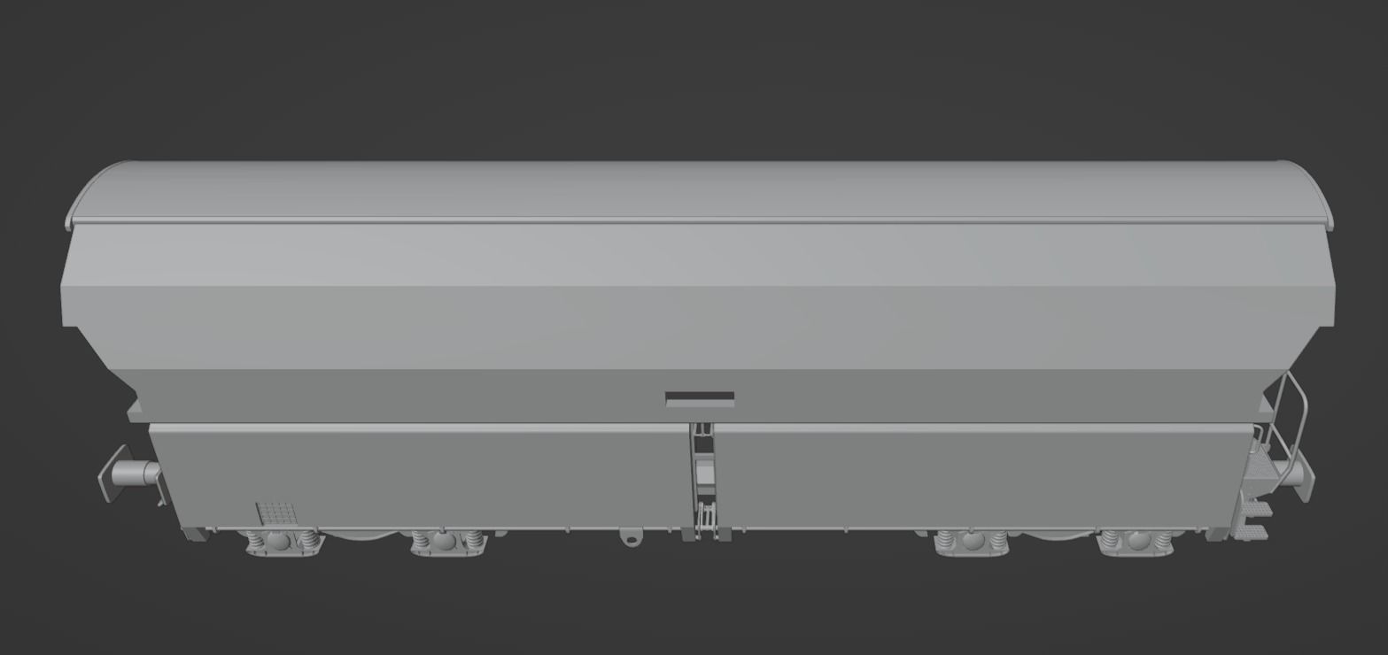 H0 1-87 scale Talns 970 freight car 3D model 3D printable | CGTrader