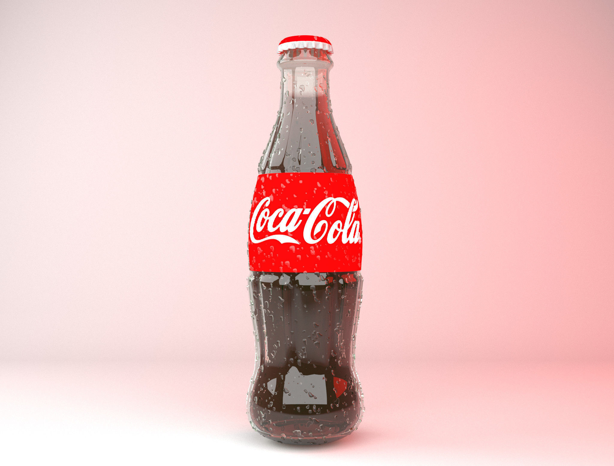 3D Coca Cola Realistic for 3DSMAX 3D model_6