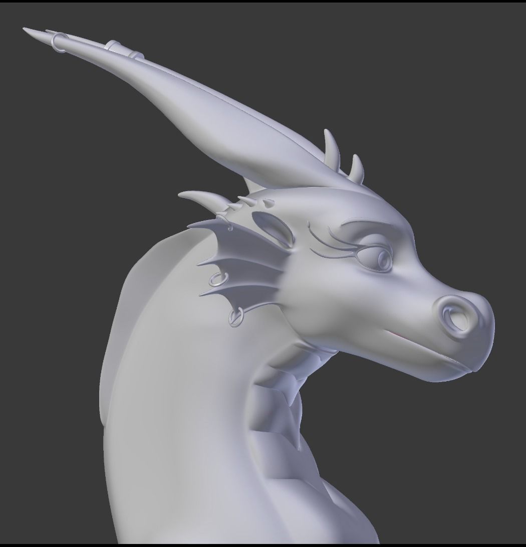 Luck Dragon 3D model_18