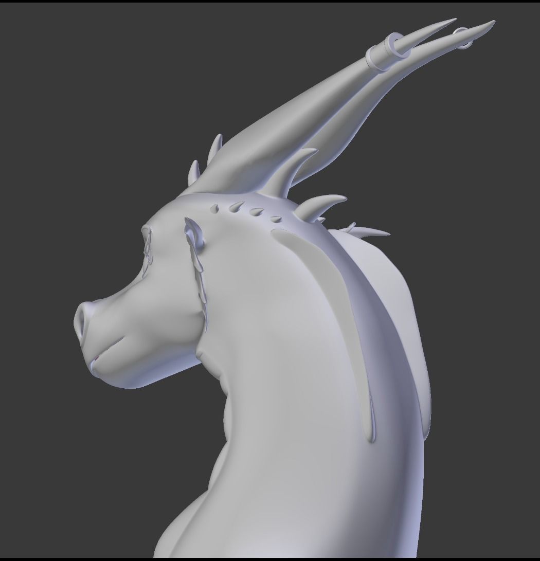 Luck Dragon 3D model_44