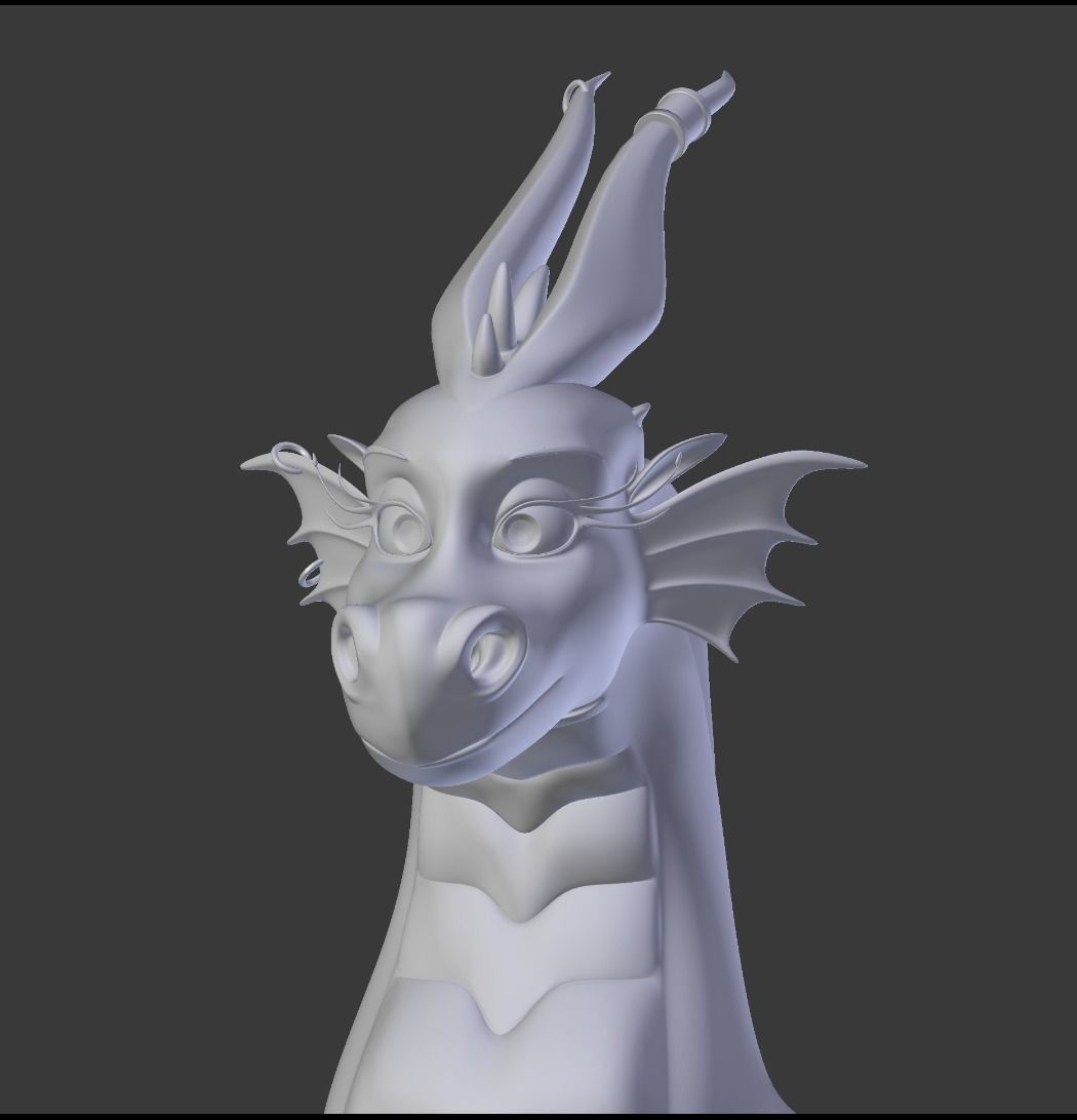 Luck Dragon 3D model_62