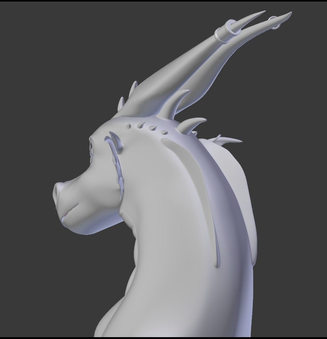 Luck Dragon 3D model_43