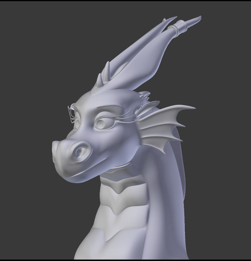 Luck Dragon 3D model_59