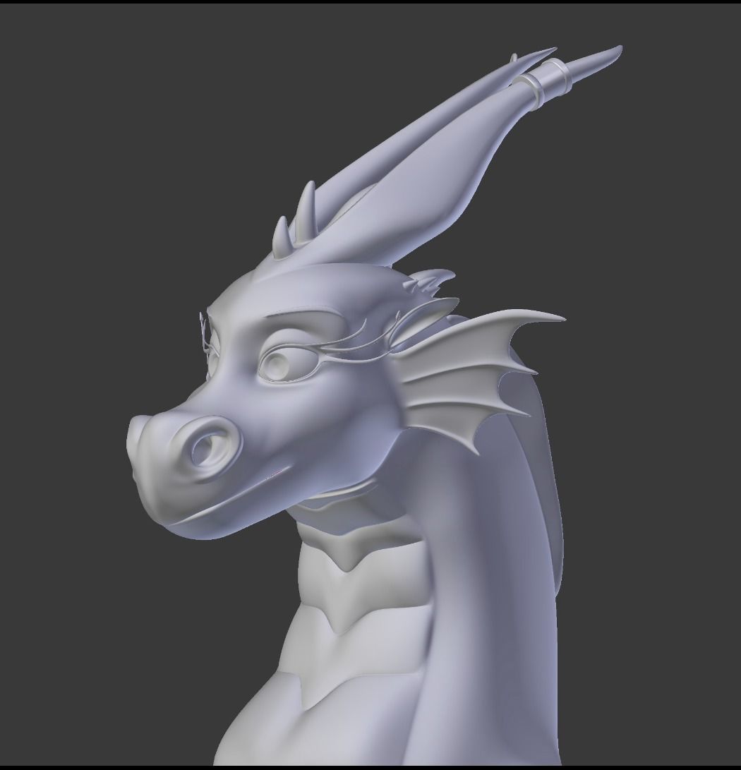 Luck Dragon 3D model_58