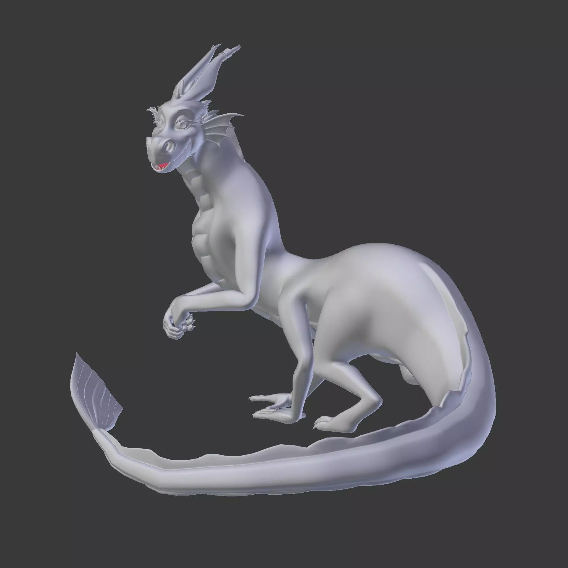 Luck Dragon 3D model_0