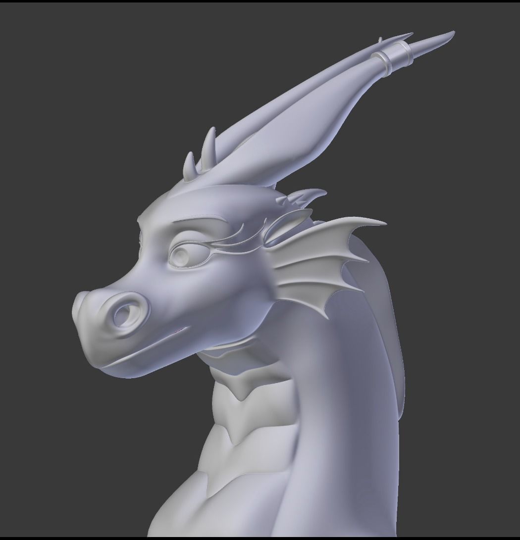 Luck Dragon 3D model_57