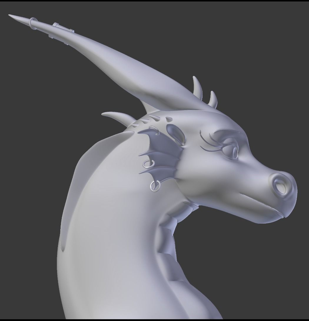 Luck Dragon 3D model_21