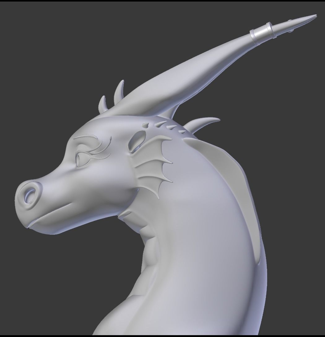 Luck Dragon 3D model_50