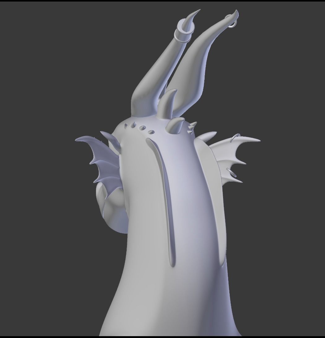 Luck Dragon 3D model_38