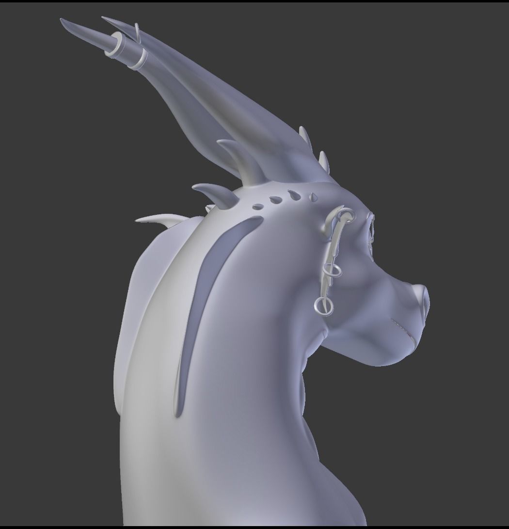 Luck Dragon 3D model_28