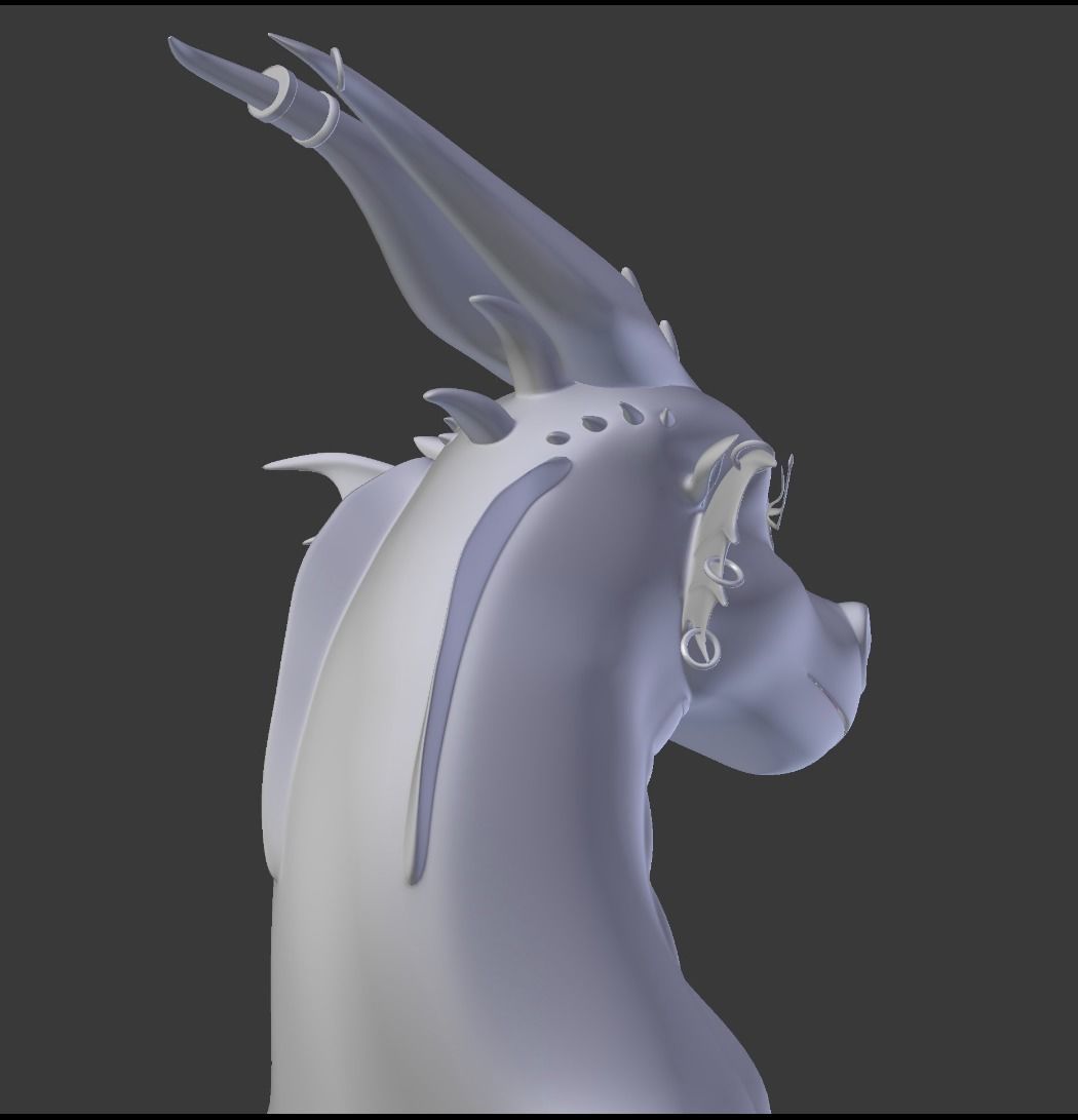 Luck Dragon 3D model_29