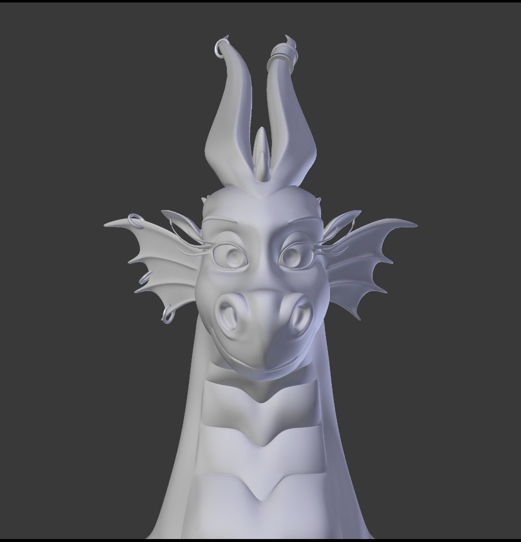 Luck Dragon 3D model_65