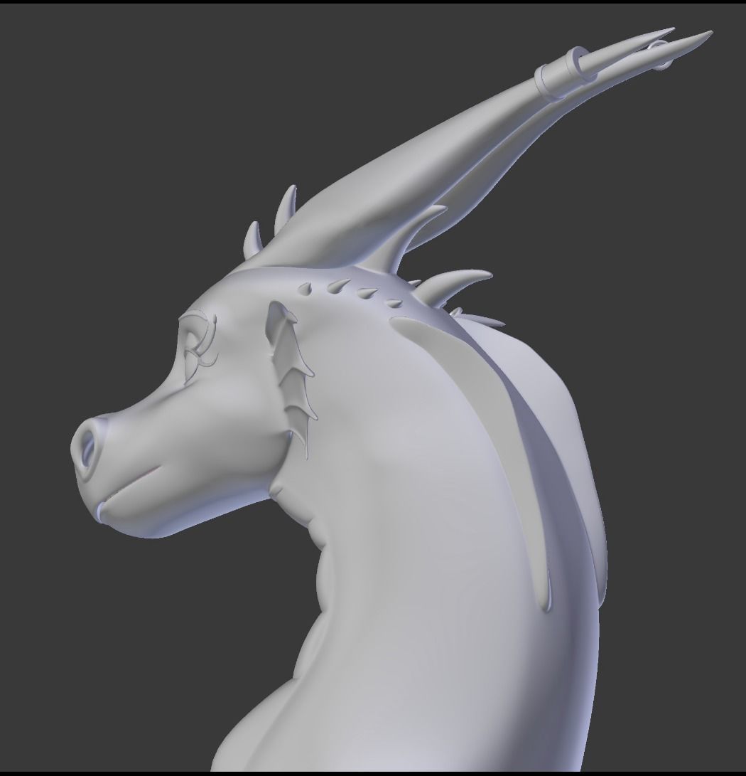 Luck Dragon 3D model_46