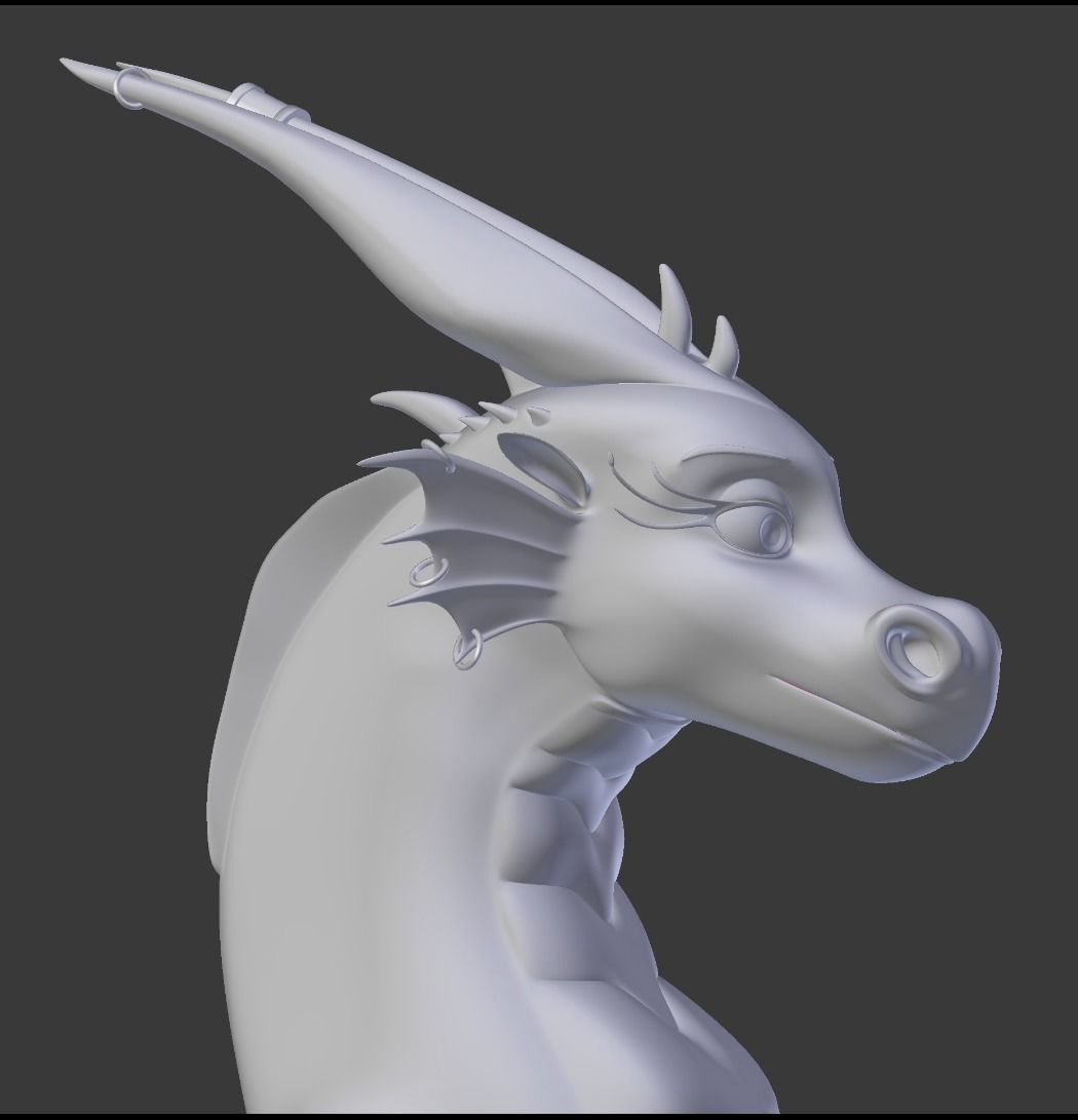 Luck Dragon 3D model_17