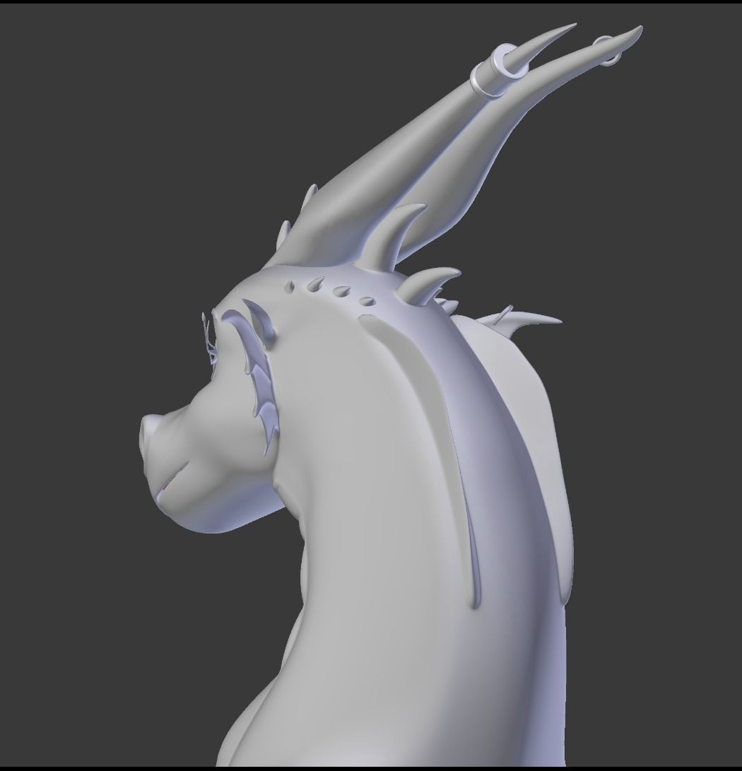 Luck Dragon 3D model_42