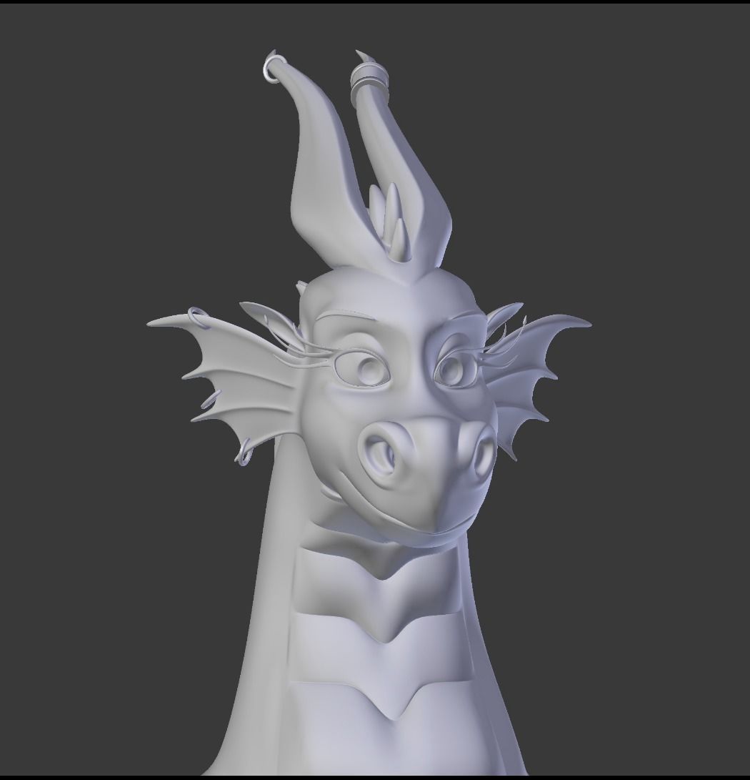 Luck Dragon 3D model_67