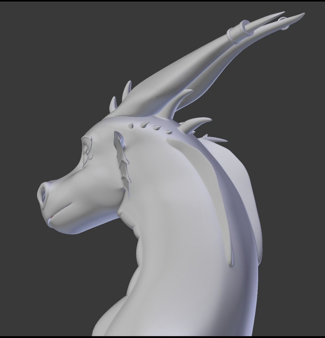 Luck Dragon 3D model_45
