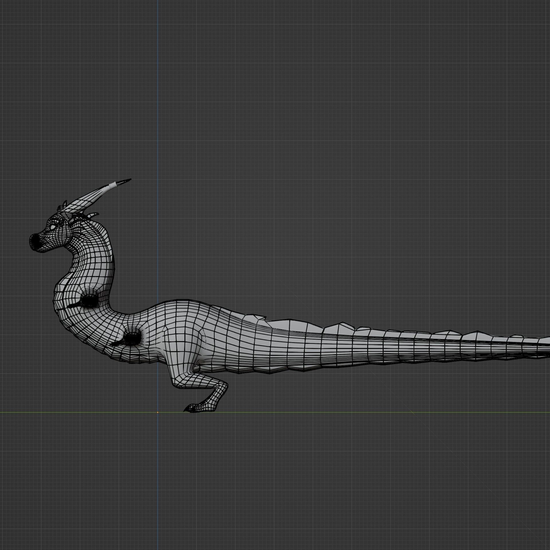 Luck Dragon 3D model_4