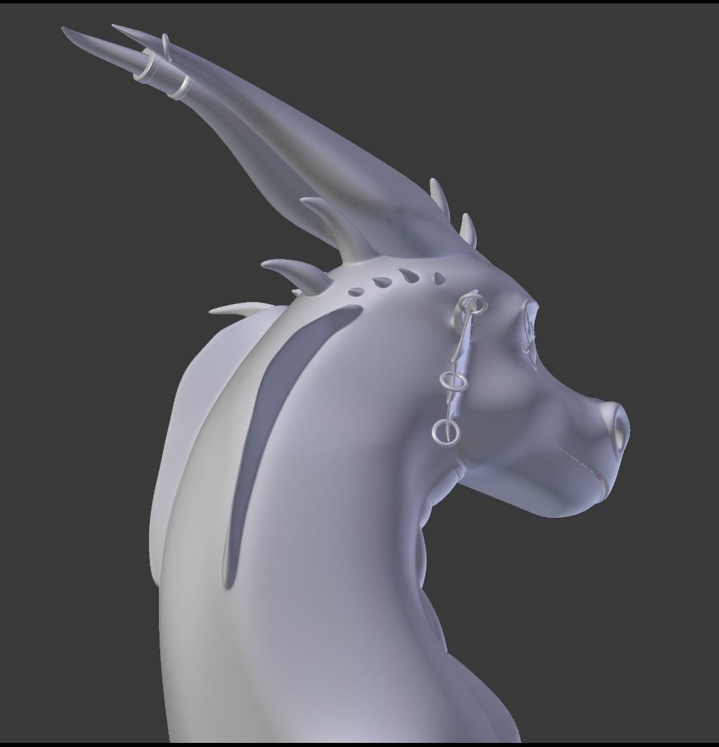 Luck Dragon 3D model_27