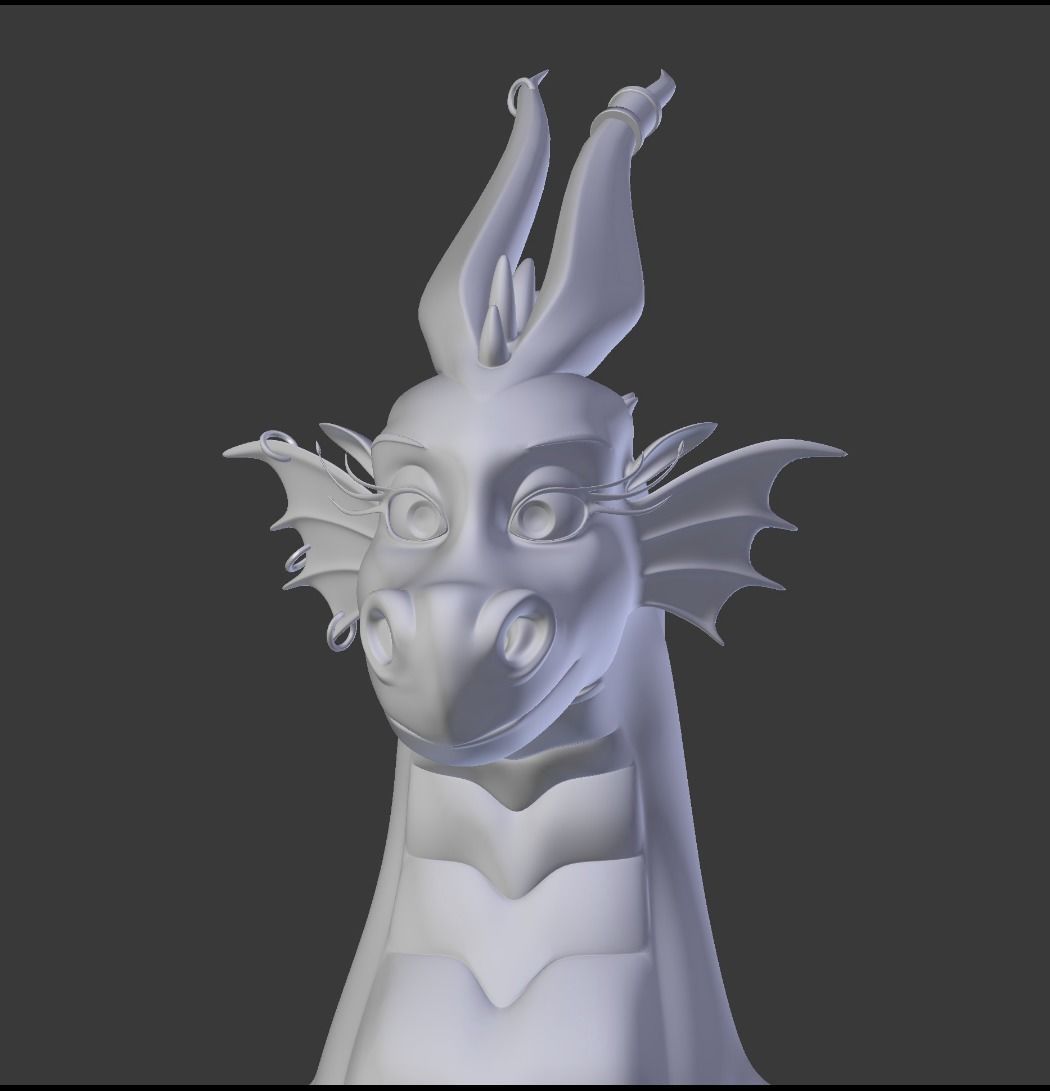 Luck Dragon 3D model_63