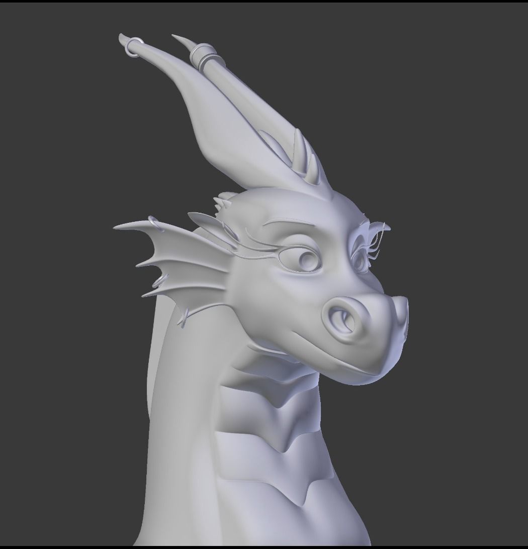 Luck Dragon 3D model_73