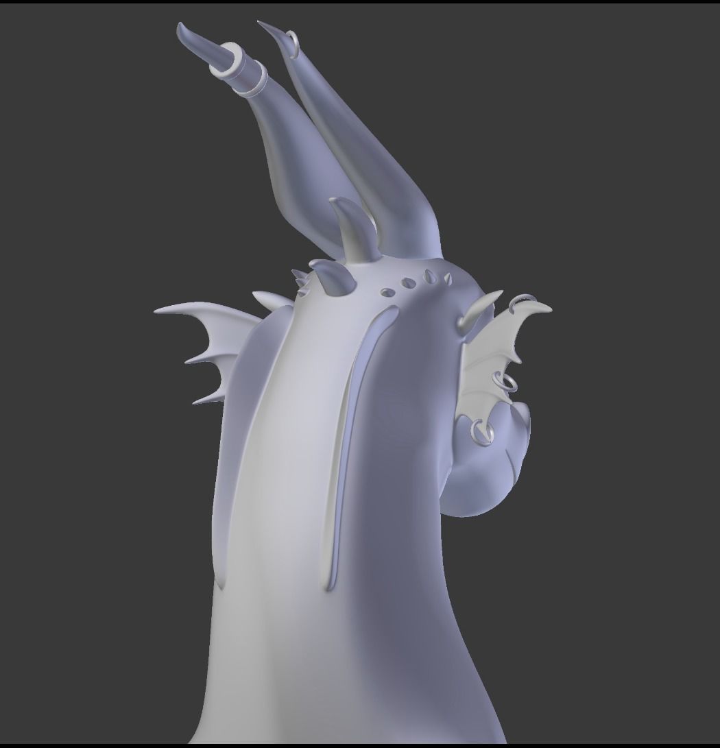 Luck Dragon 3D model_31