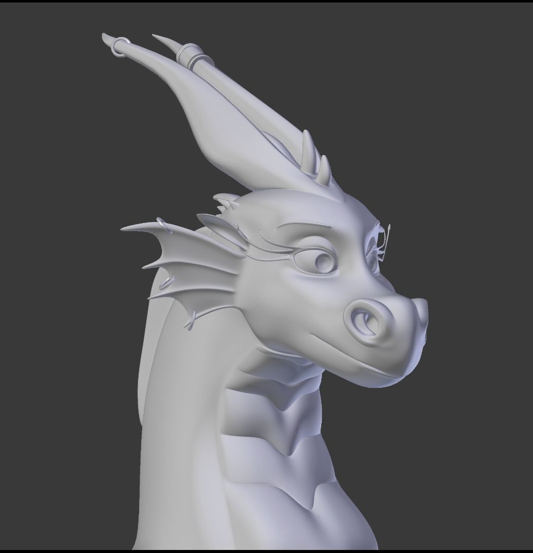 Luck Dragon 3D model_77