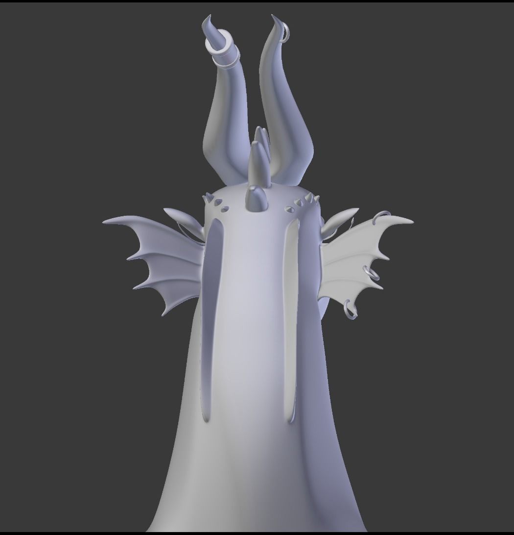 Luck Dragon 3D model_34