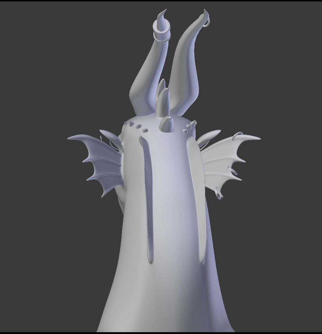 Luck Dragon 3D model_36