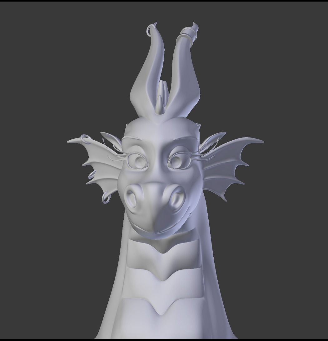 Luck Dragon 3D model_64
