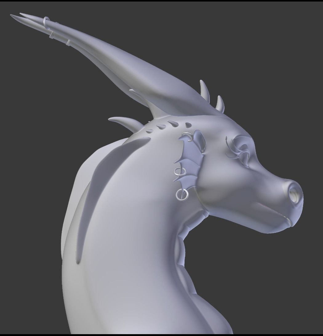 Luck Dragon 3D model_24