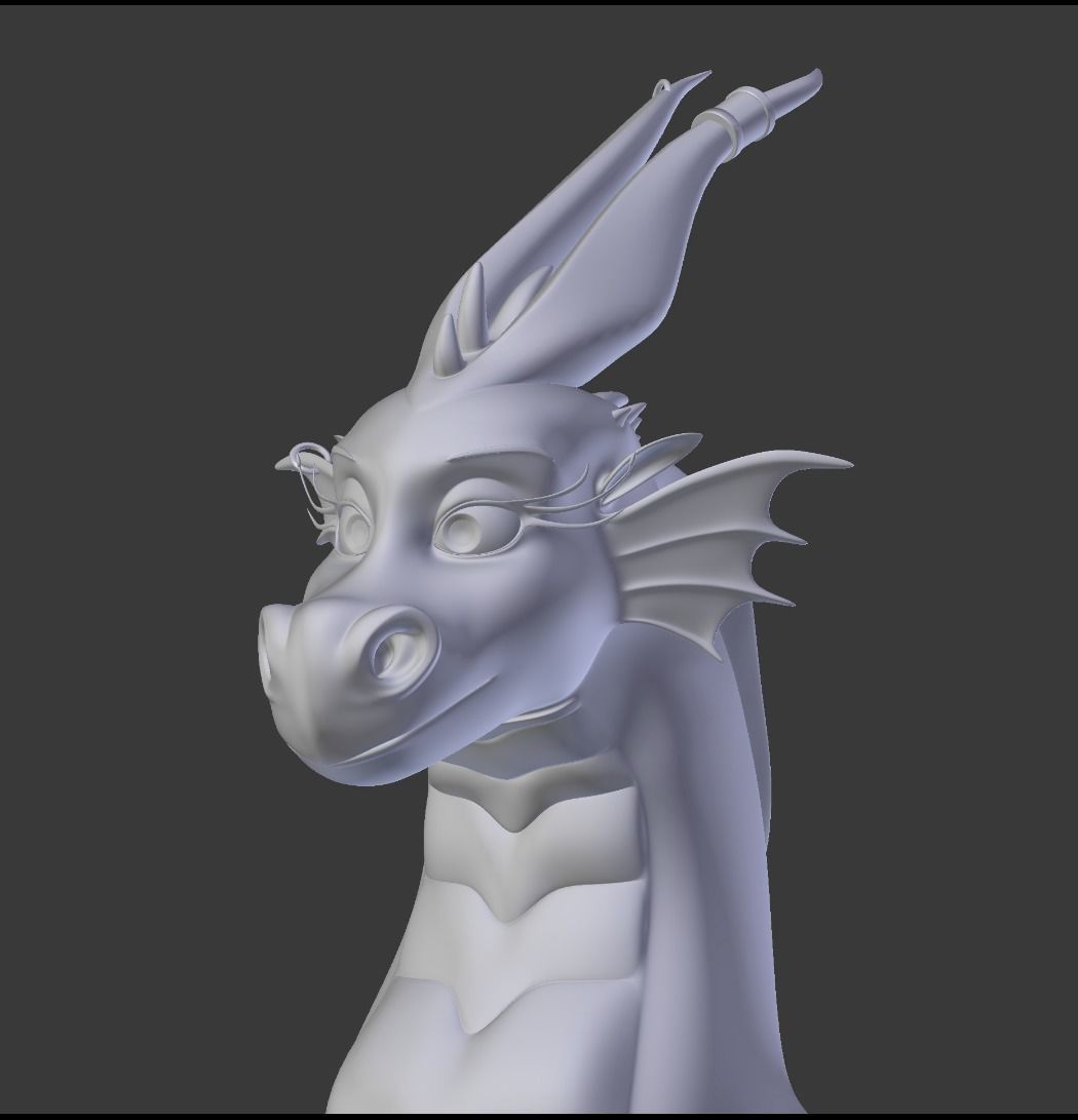 Luck Dragon 3D model_60